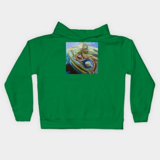 Fernando the Frog Prince Kids Hoodie